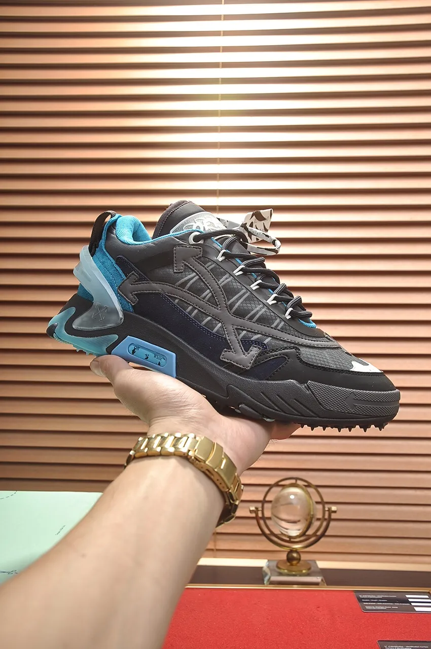 Men's men's shoes💰660💶【off-white】👫 Original one-to-one replica, high-end quality🥳The latest model has not been listed on the official website yet, the top version. Fabric: Imported open-edge beaded laminated leather Lining: Imported breathable mesh Outsole: New material imported TPU combination sole Male 38-44 (customized at 45)